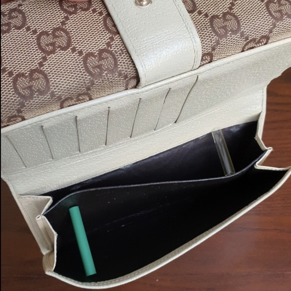 Gucci Eclipse Continental Flap Long Wallet Monogr… - image 6